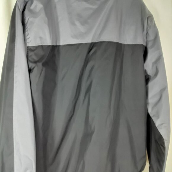 US Polo Assn. All Weather Zip Jacket Silver & Black Fleece Lined Men's Sz Medium - Picture 6 of 9